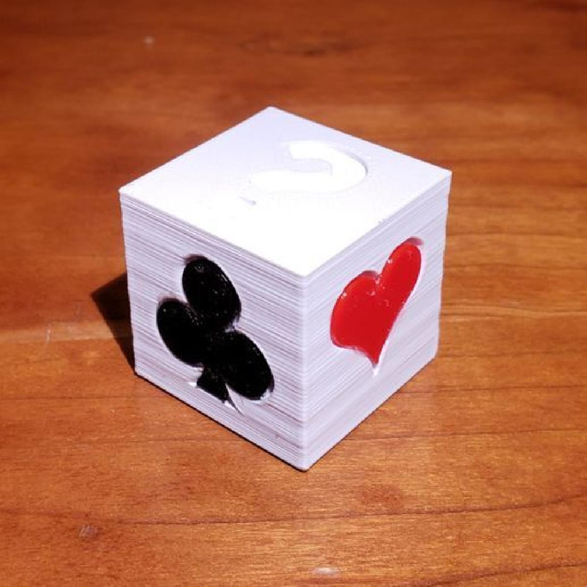 Cubo Indicador de Naipe para Euchre