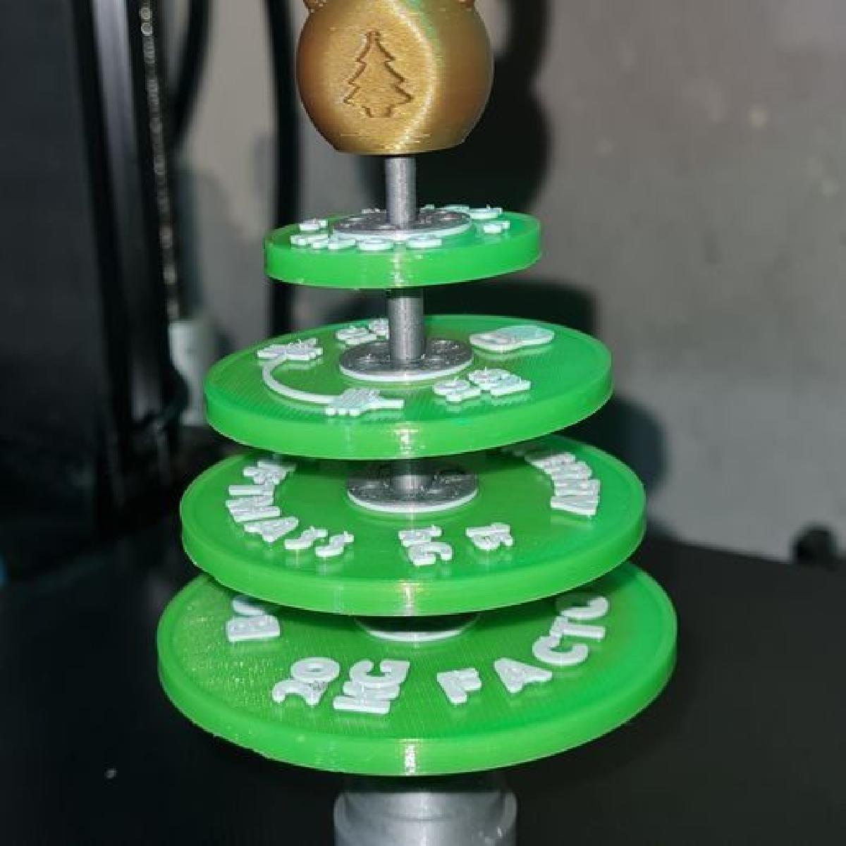 Ginasio Pesas arvore de Natal