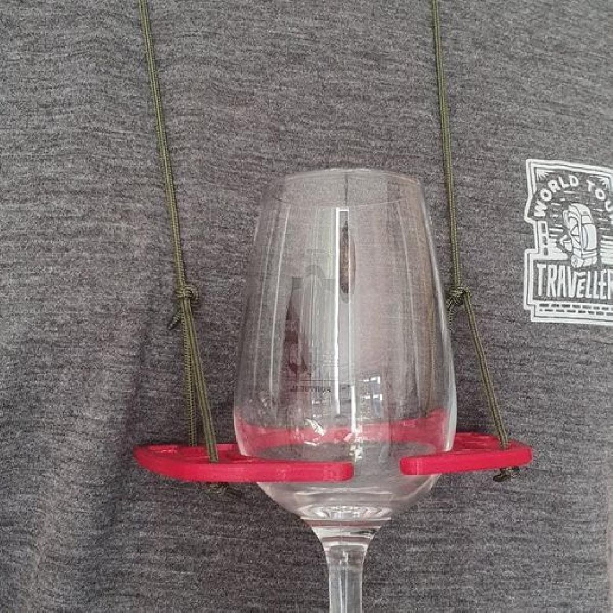 Suporte para copo de degustacao de balao