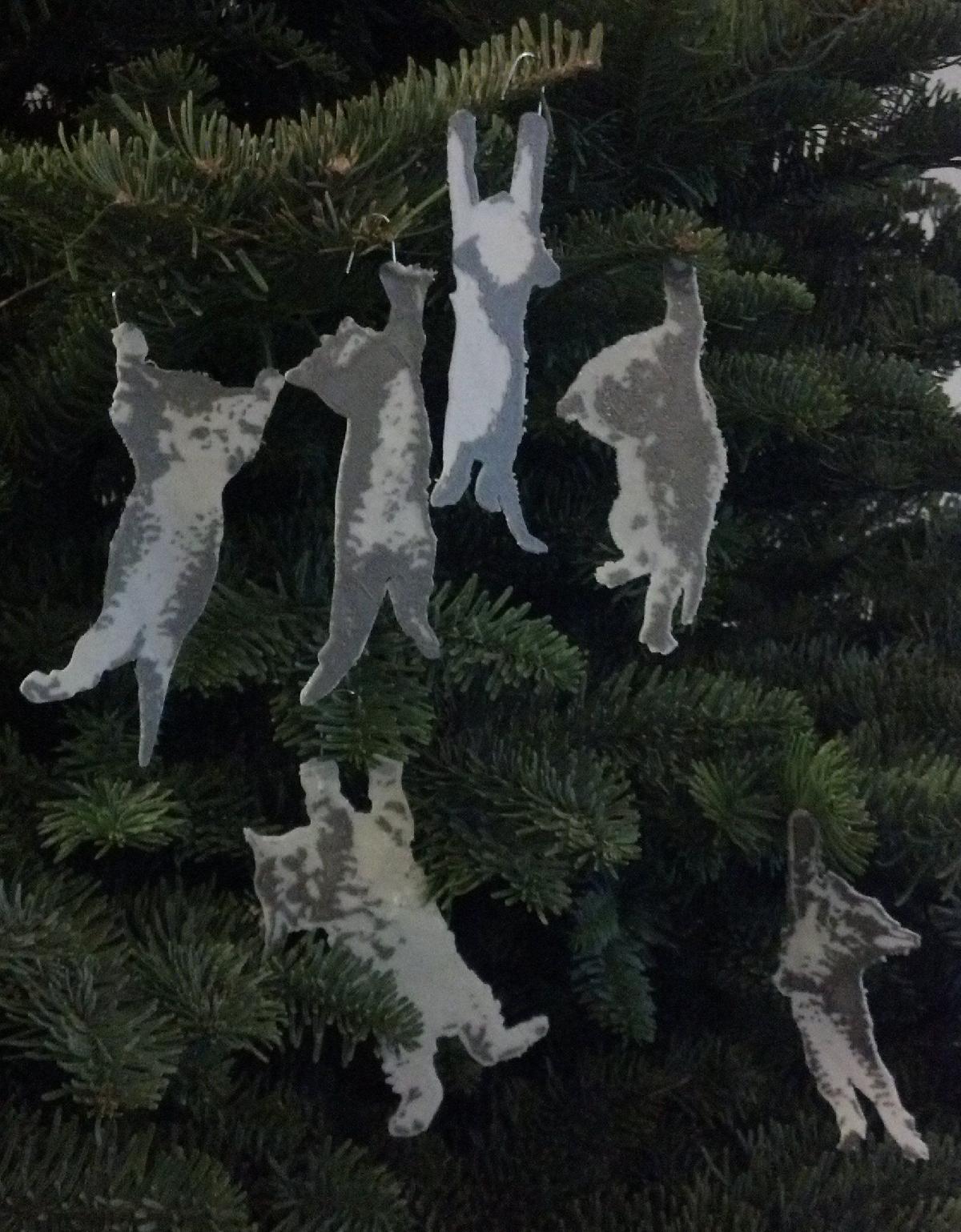 Enfeites de Gato "Aguente Firme"