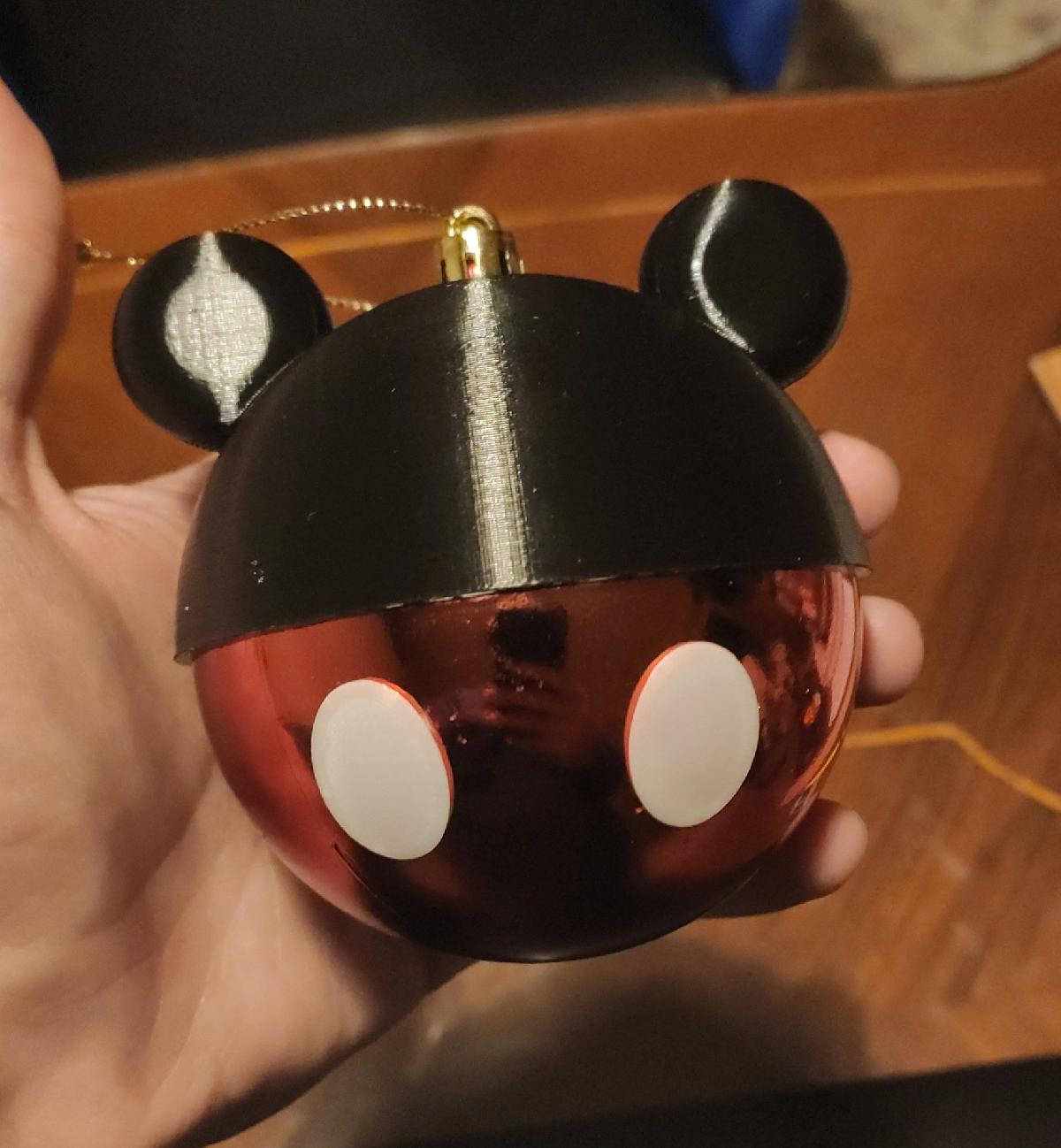Bola de Natal do Mickey Mouse
