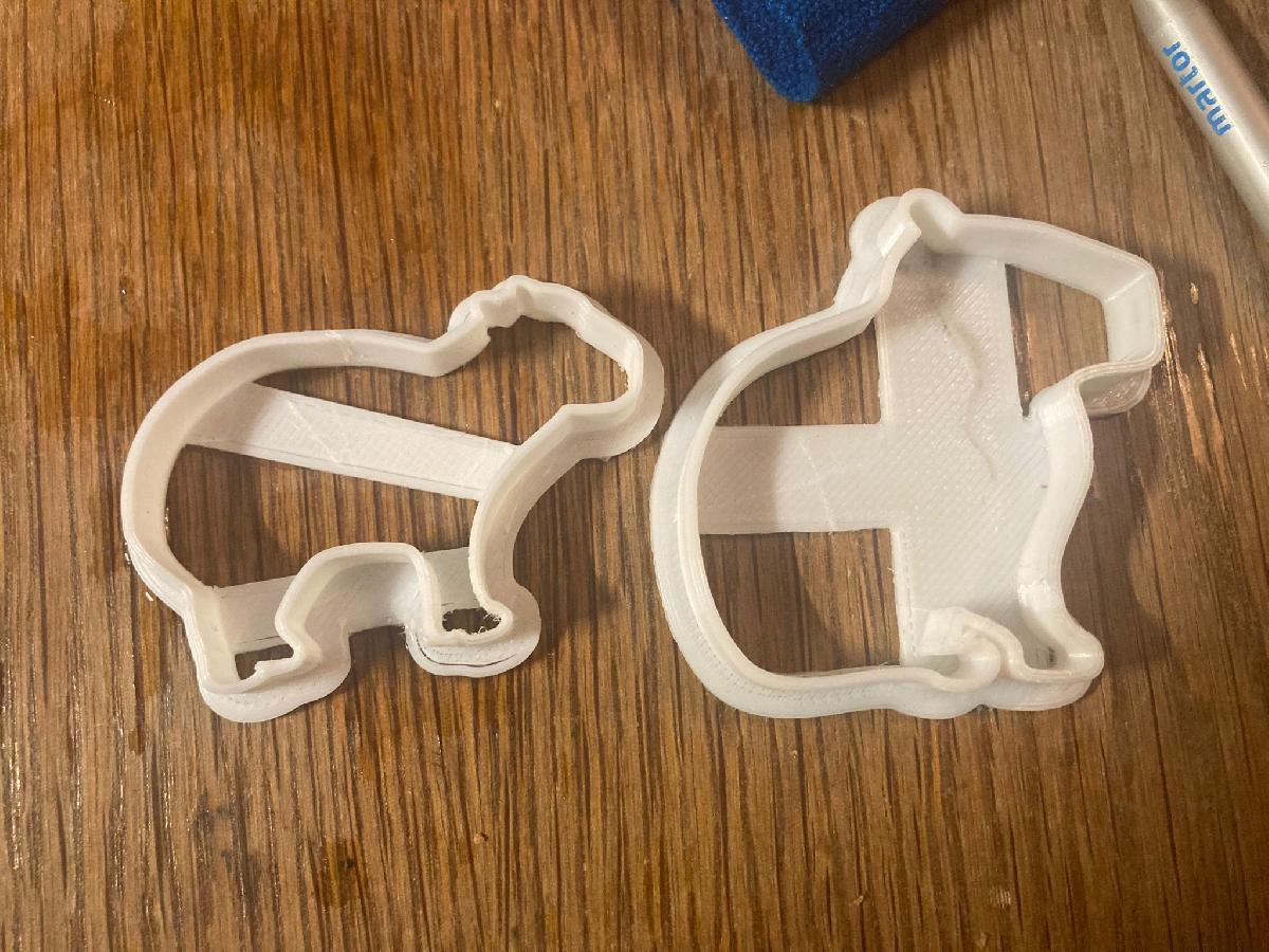 molde de biscoitos de capivara