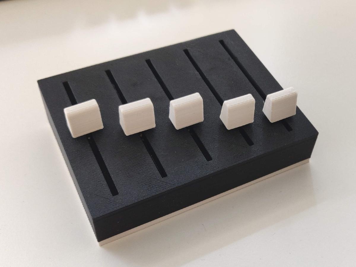Misturador de Audio Deej / Estojo para Faders