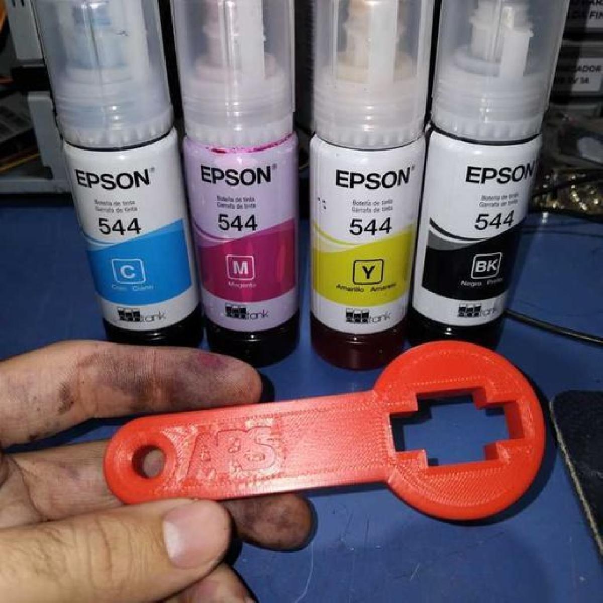 Abridor de garrafa de tinta EPSON V2   ATUALIZADO