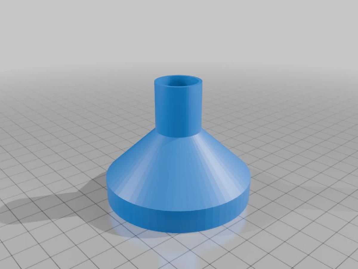 Funil para uma garrafa PET