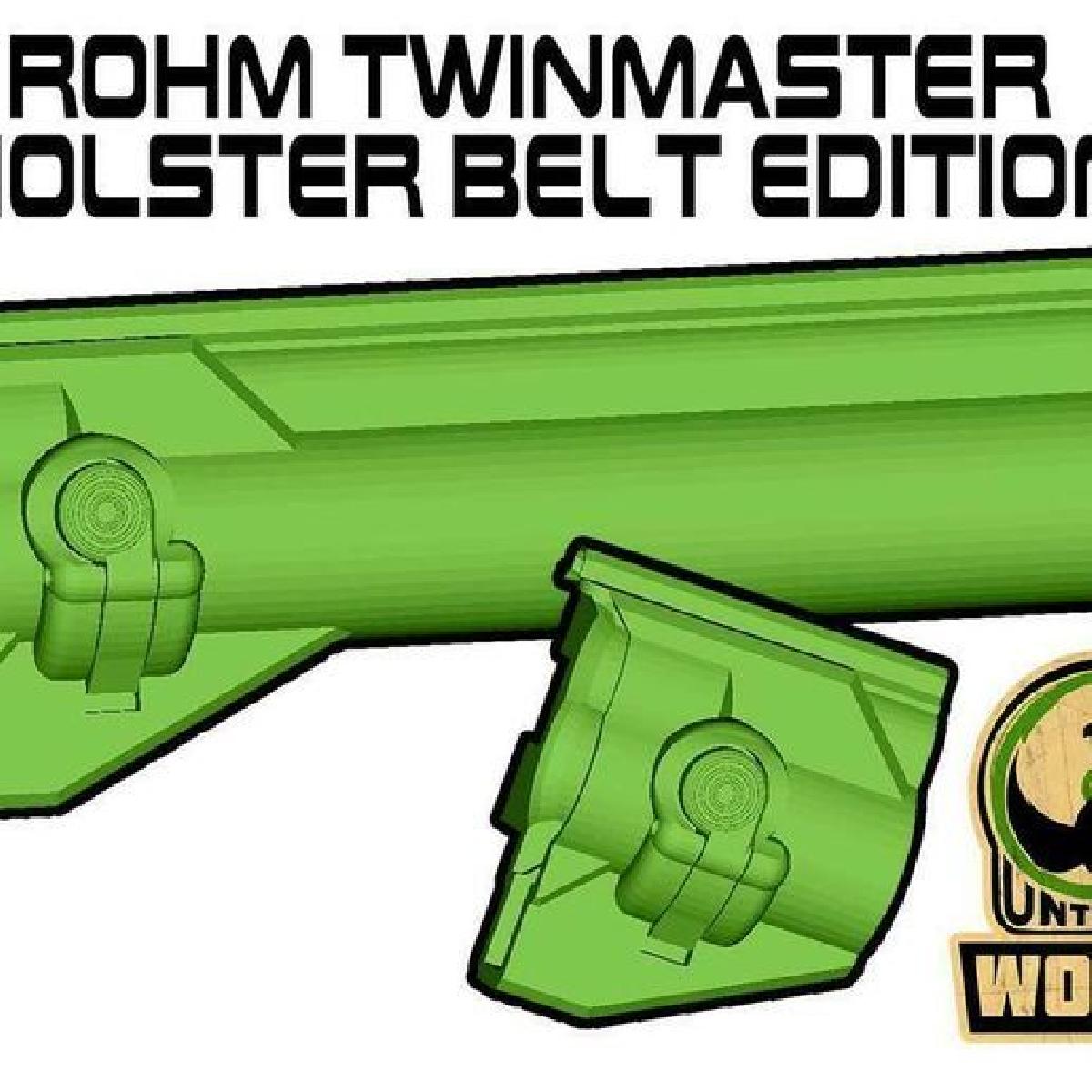 Cinturao de coldre Rohm Twinmaster edicao de cintos