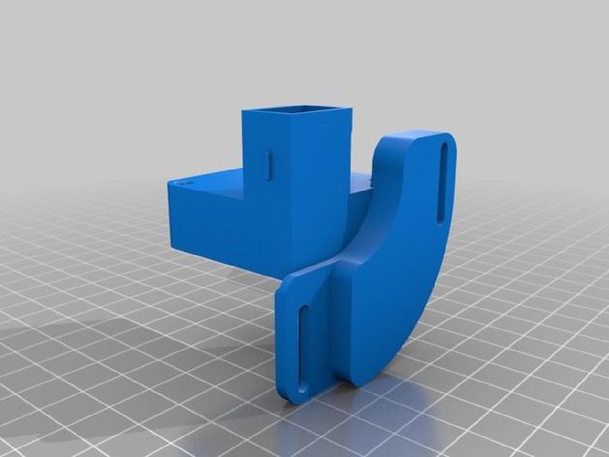 Suporte de ventilador de 40 mm para ventilador de duto para A8 i3 bowden ou acionamento direto.