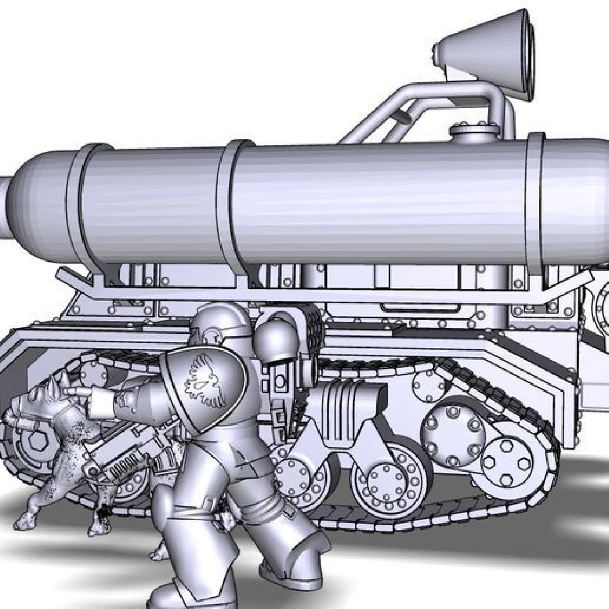 Trator de gas LandCrauler II