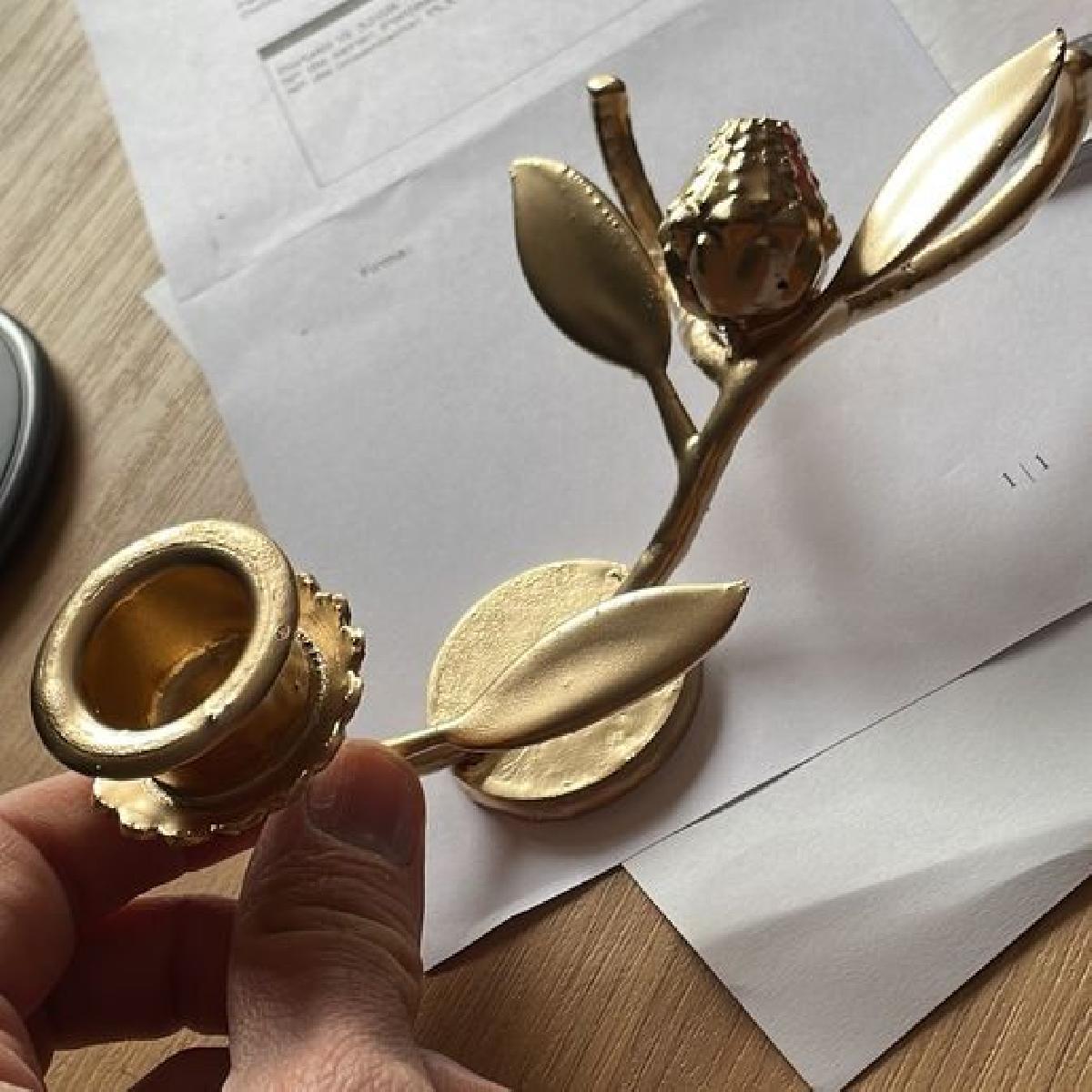 Estilo de candelabro outonal