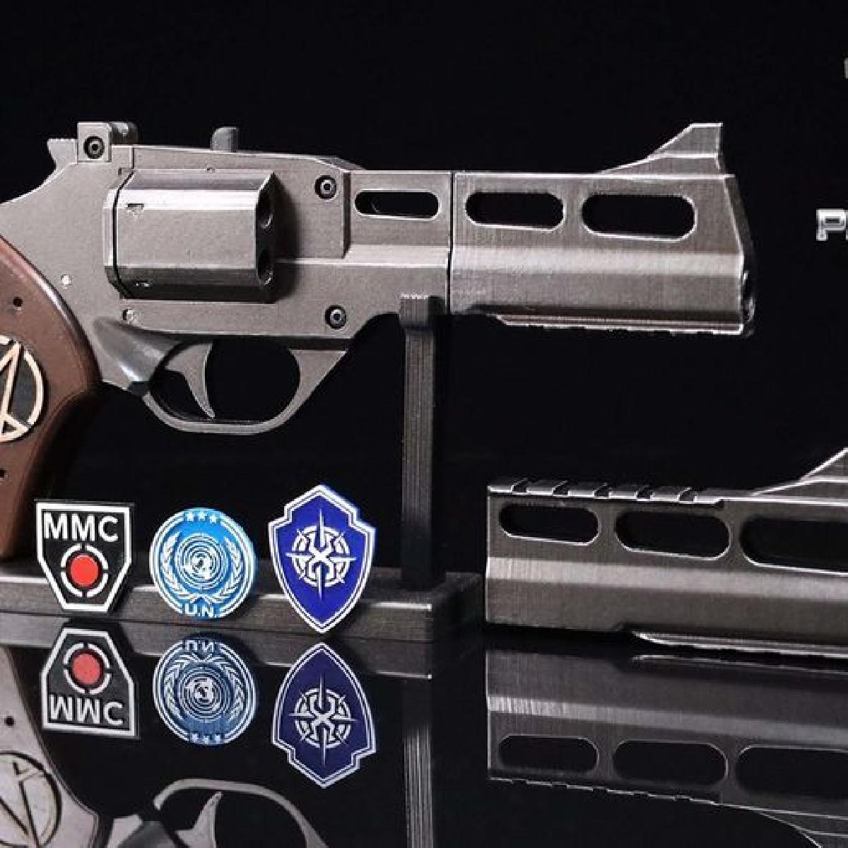 Pistola de Bandas de Borracha 6 Tiros   The Expanse   Blaster do Miller