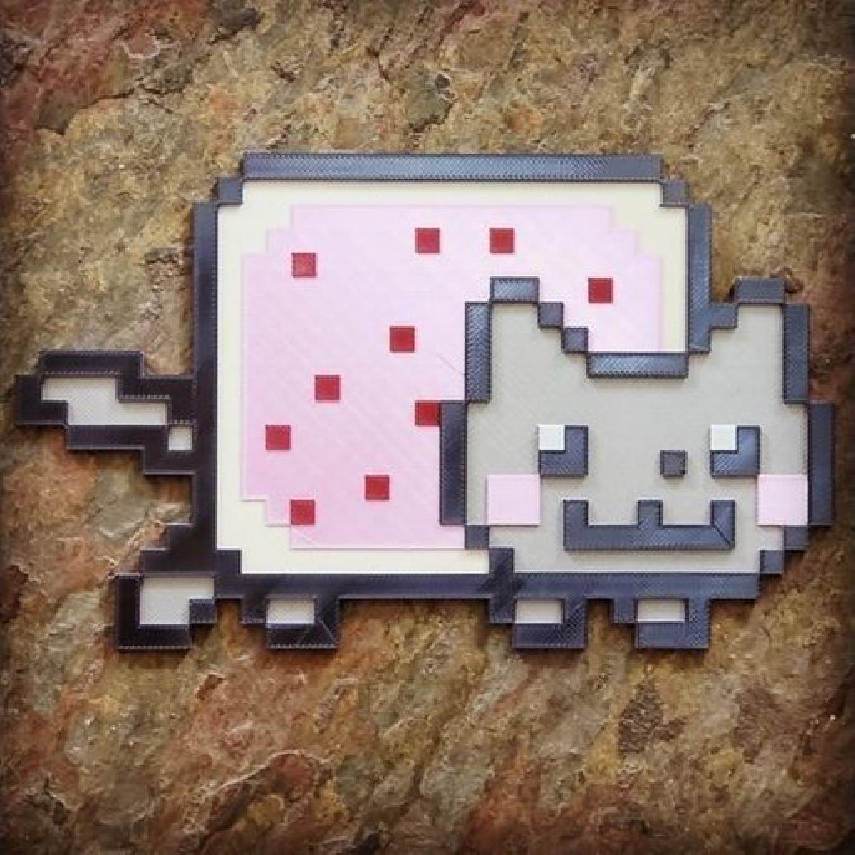 NyanCat   Otimizado para troca de filamento multicolorido M600