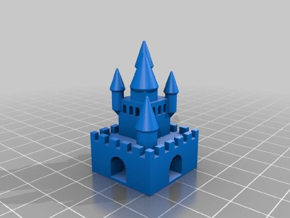 Palacio da Princesa (arte de fa do castelo da Disney)