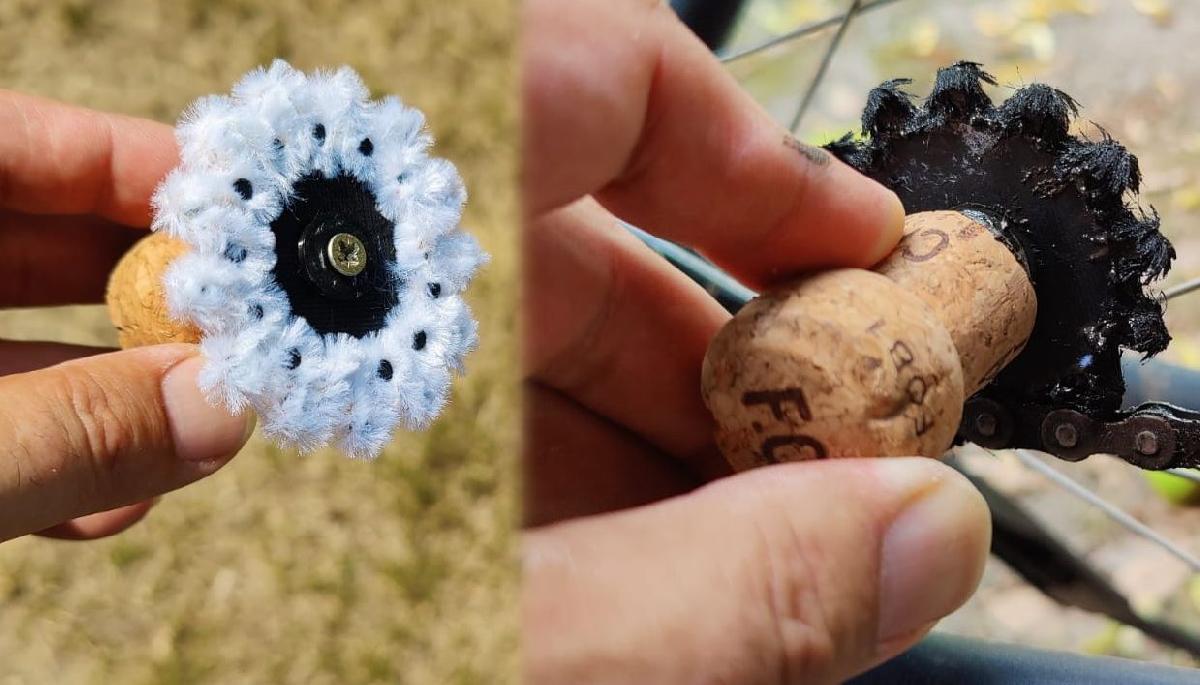 Limpa corrente de bicicleta