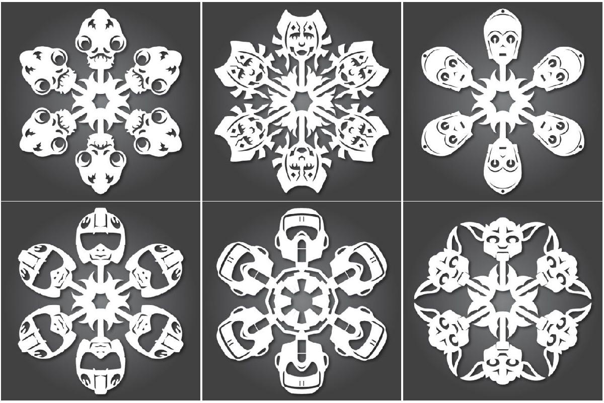 Star Wars Flocos de Neve por Anthony Herrera   2011