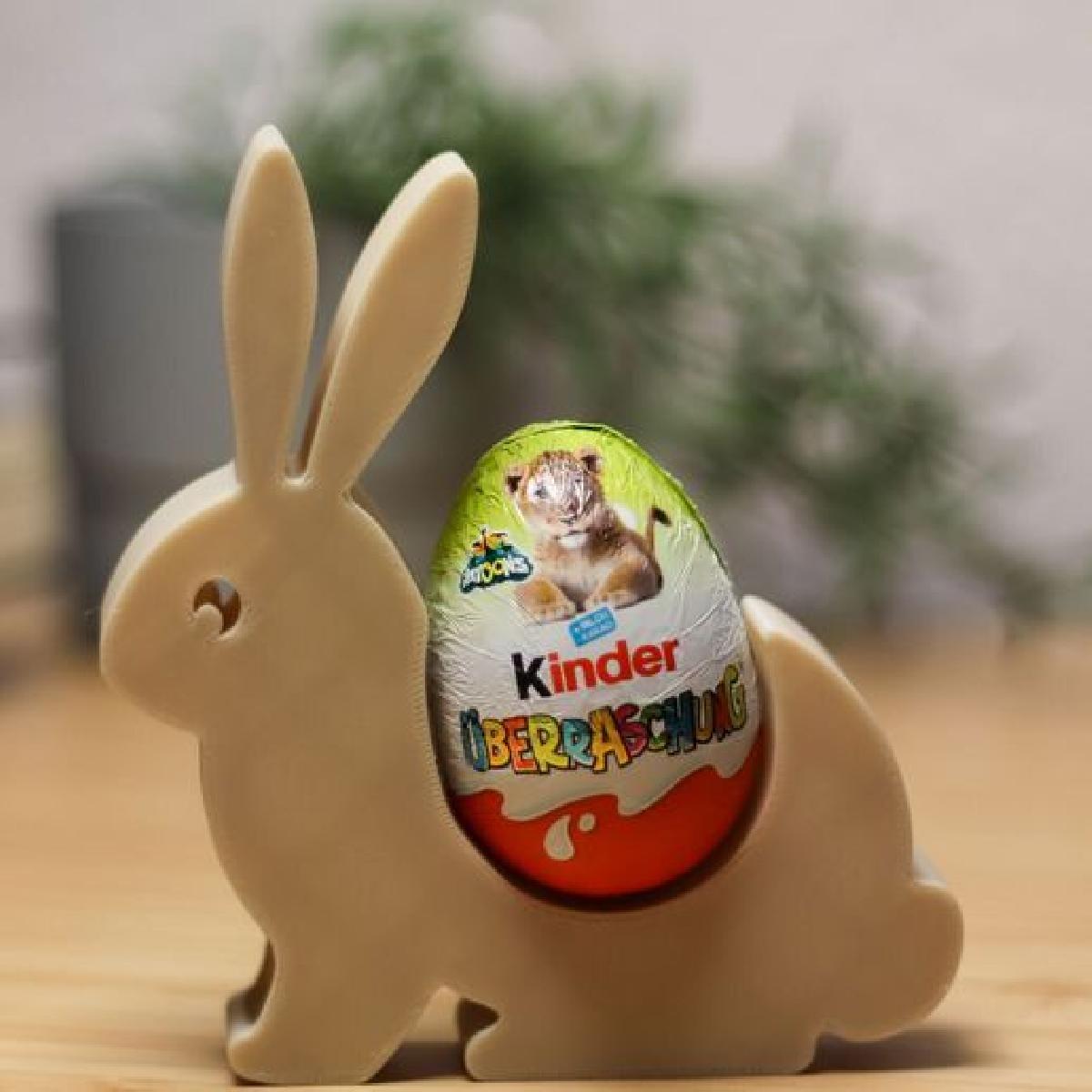 Ovo de surpresa Kinder coelho da Pascoa