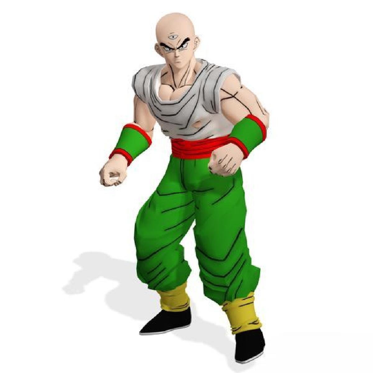 Ten Shin Han DRAGON BALL Z GUERREIRO Z Ten Shin Han KUNG FU ARTES MARCIAIS