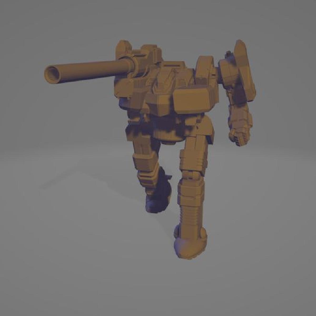 Homem Holandes Com Um Mech de Arma