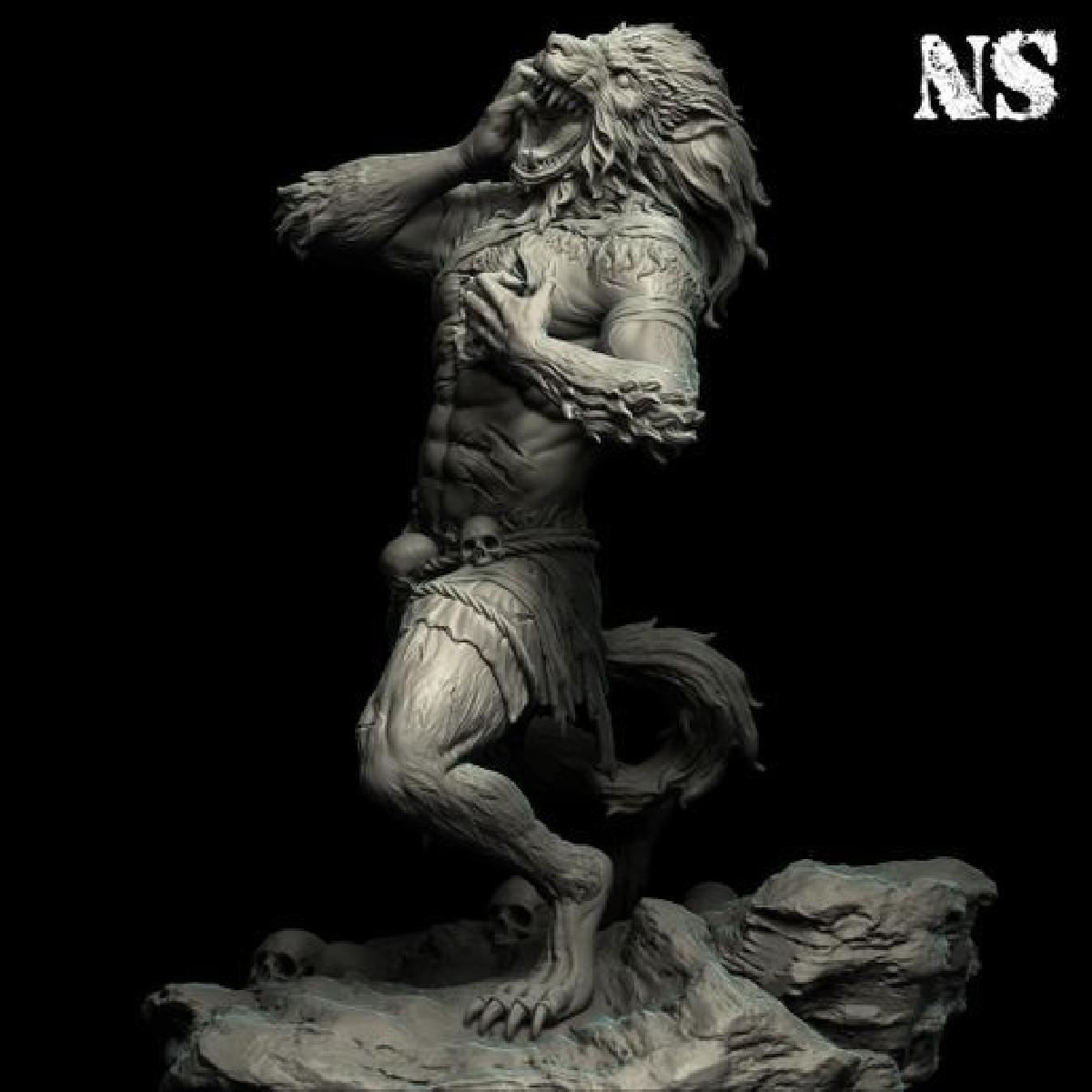 Miniatura gratis de WereWolf 54mm