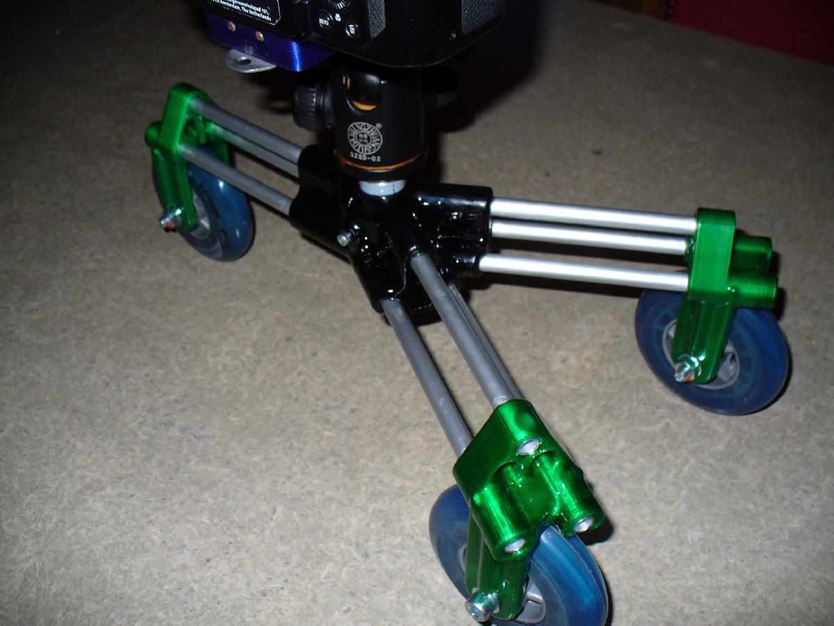 Dolly para DSLR ou camera de video