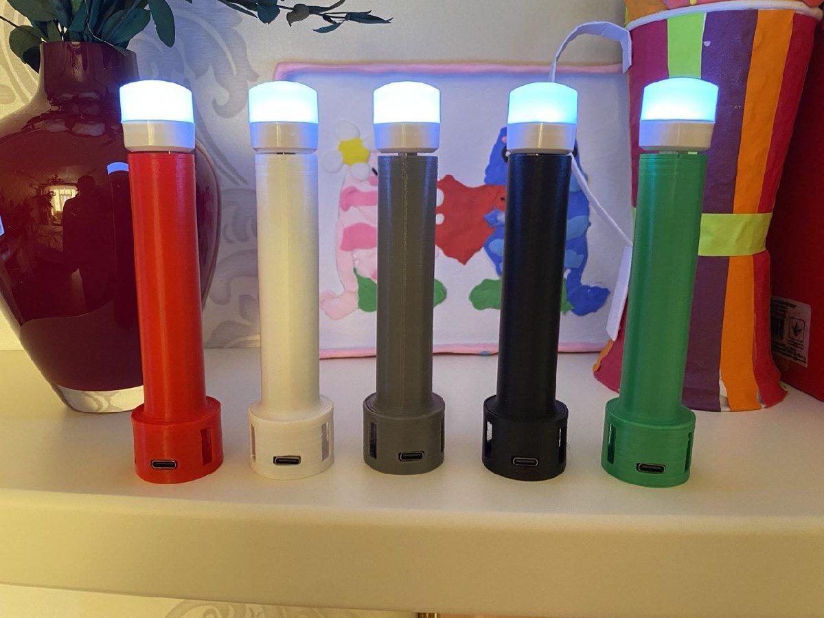 Candle Kyiv Eterna   Luz LED USB 18650