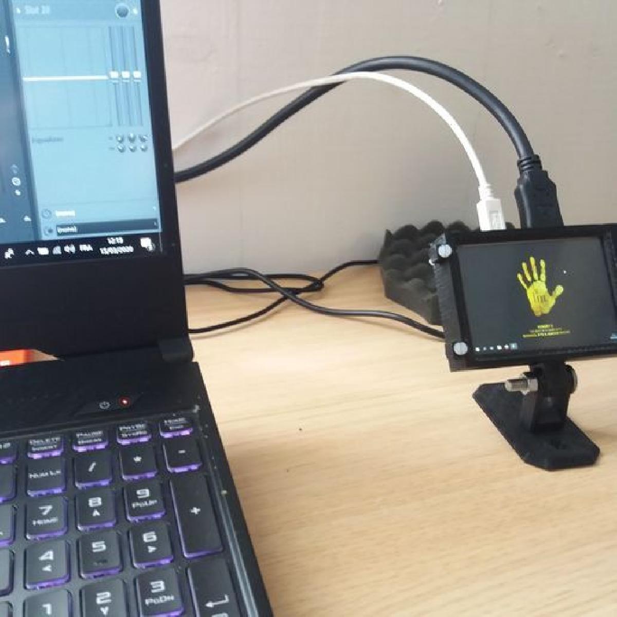 Gabinete de display HDMI de 3,5 polegadas XPT2046 para Raspberry