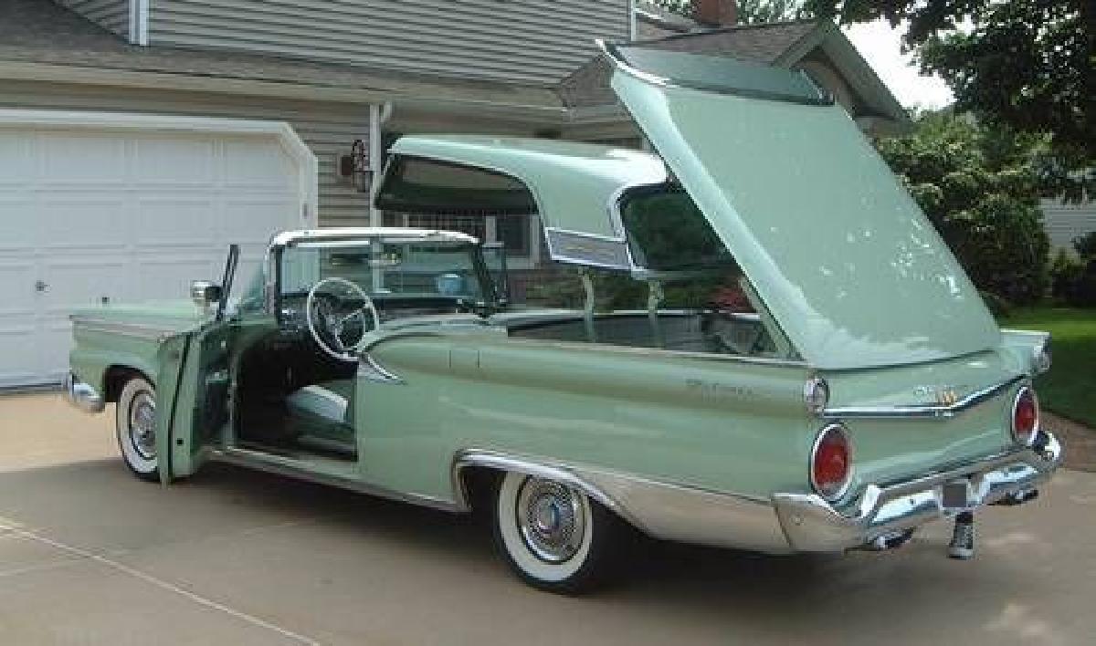 Ford Fairlane 500 Galaxie Sunliner Hardtop 1959