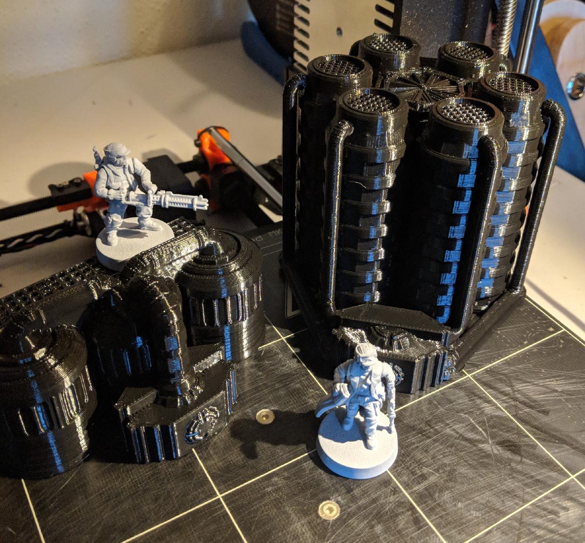 Star Wars Legion Terrain   Tanques de Combustível e Produtos Químicos