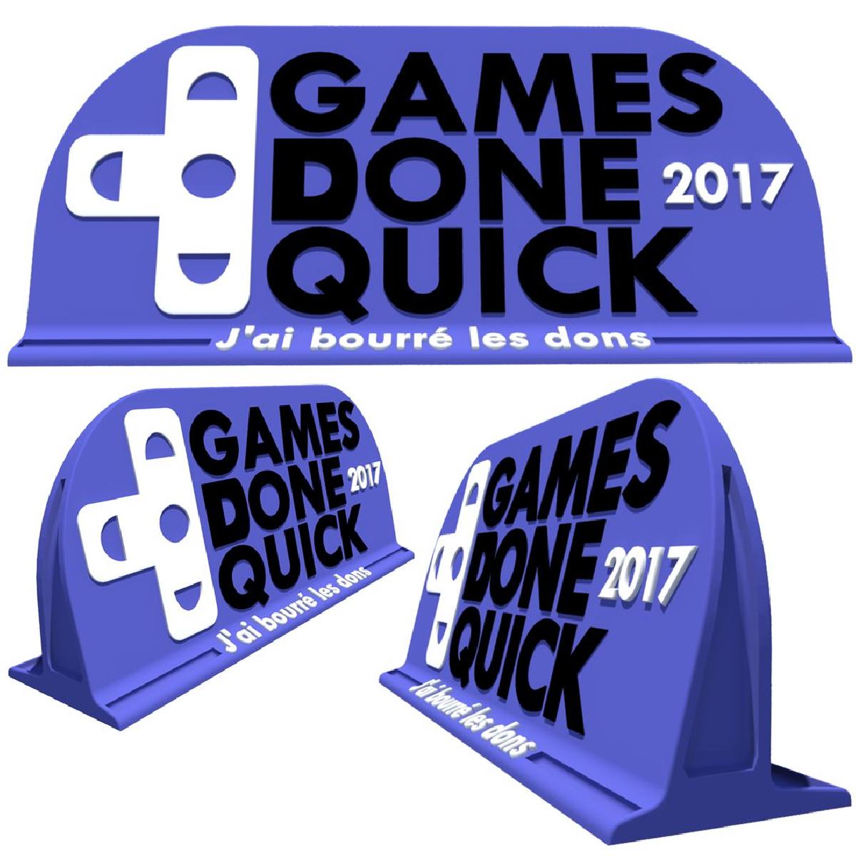 Apoio a SGDQ 2017 por dantego