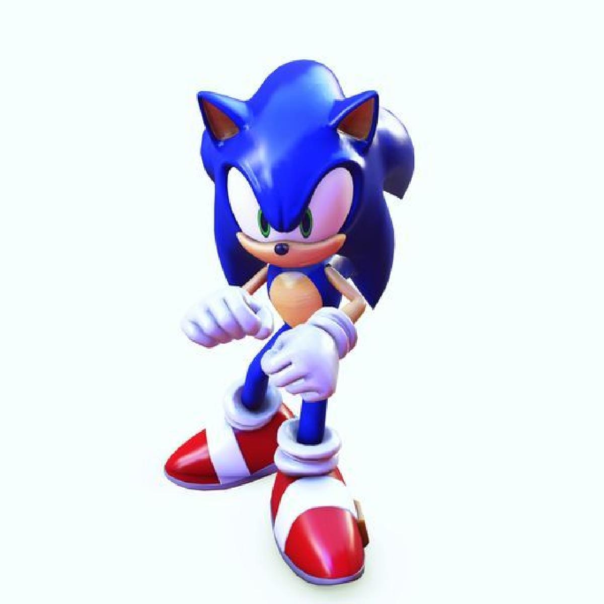 SONIC MODELO 3D RIGGED DESENHO ANIMADO DRAGAO DINOSSAURO POKEMON PET SONIC TEDDY TEDDY