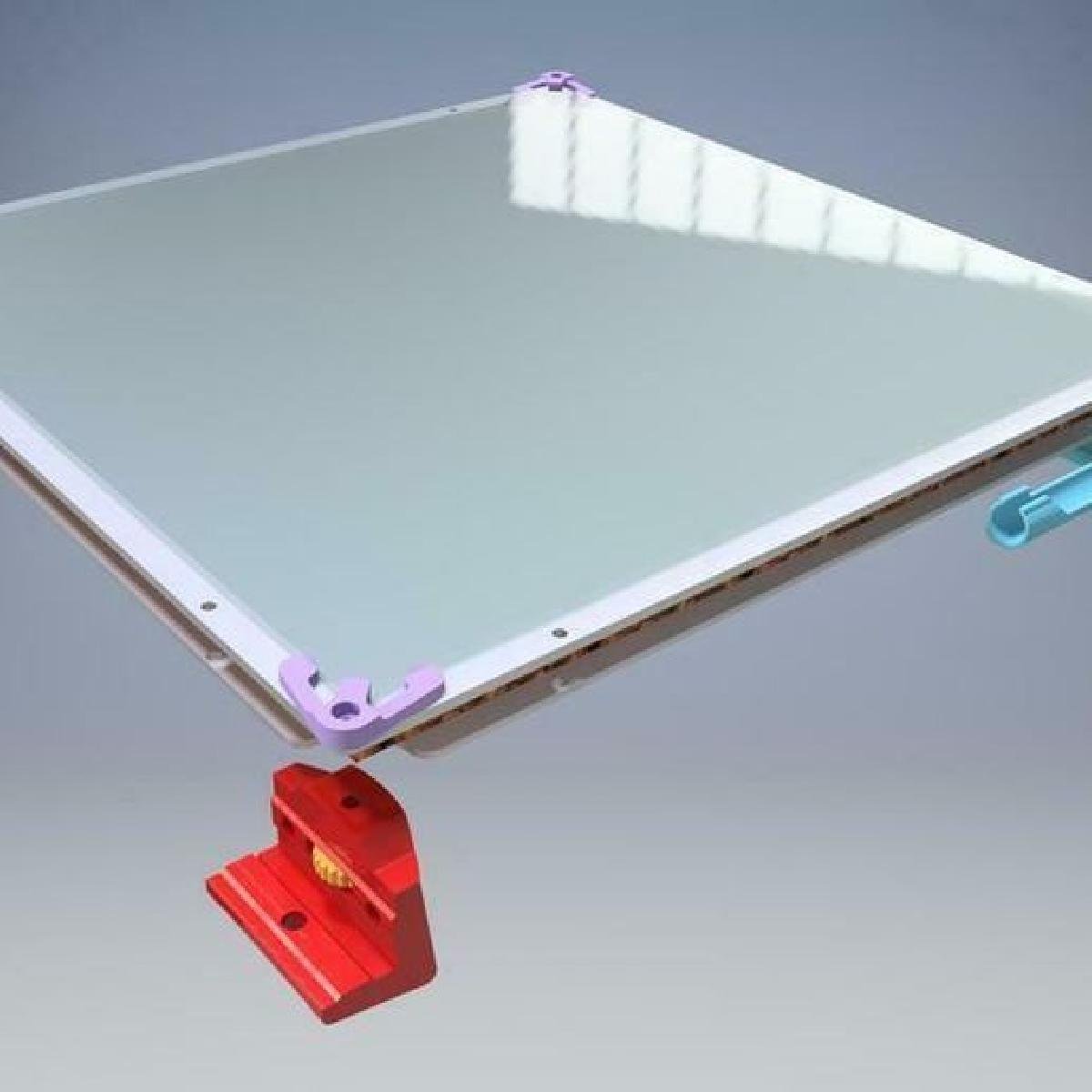 D BOT Baixa Temperatura Vidro e Aliado Heatbed com Tapete Termico de Silicone AC