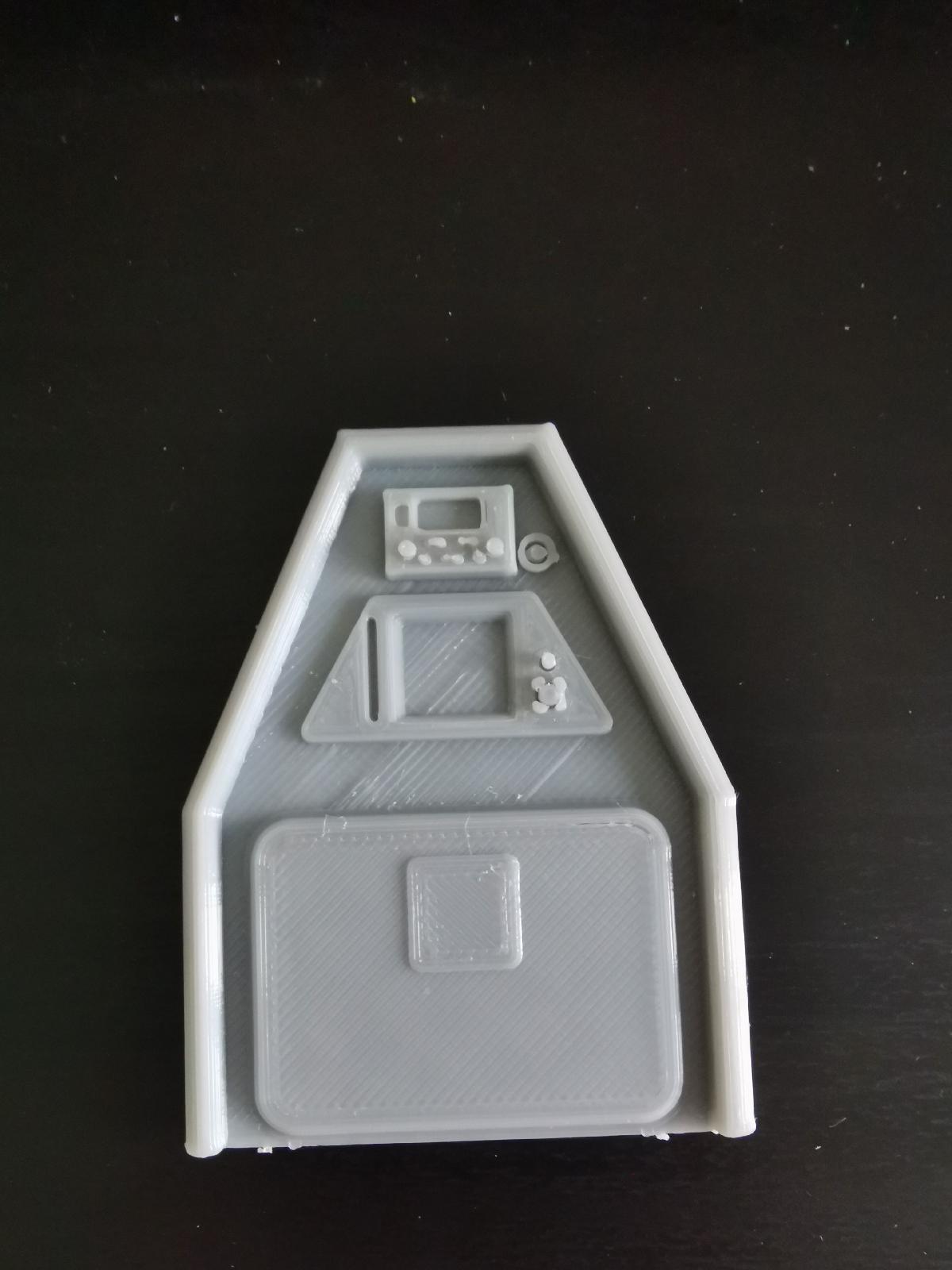 Console de Navegacao da Lancha de Salvacao Classe D da RNLI