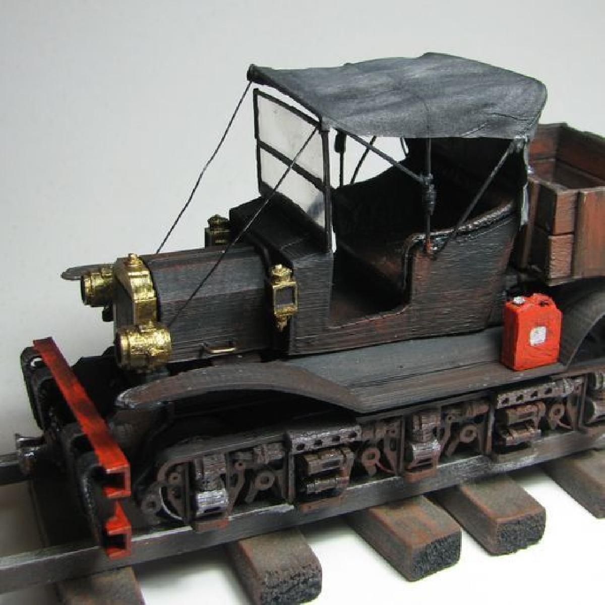 Vagao ferroviario vintage bitola de 36mm
