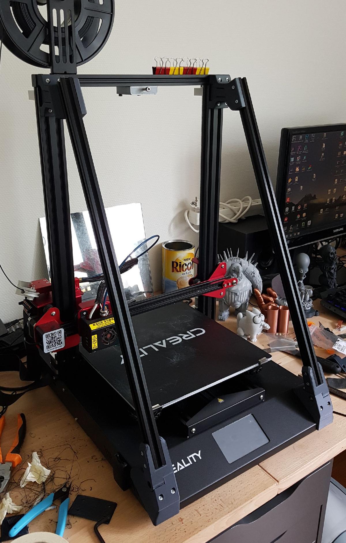 Reforcos estruturais CR 10s Pro