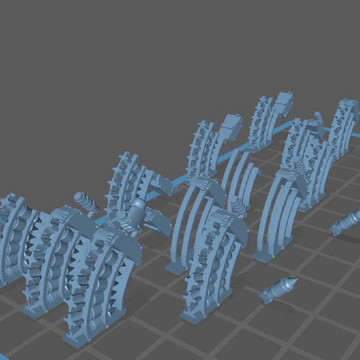 Lancador de Misseis Proto Pattern Banana Mags