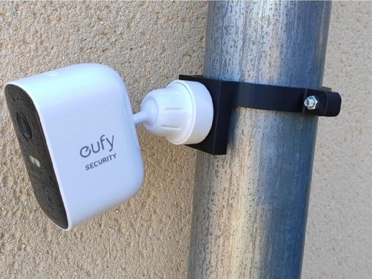 Suporte para tubo de 70mm da EUFY CAM 2C