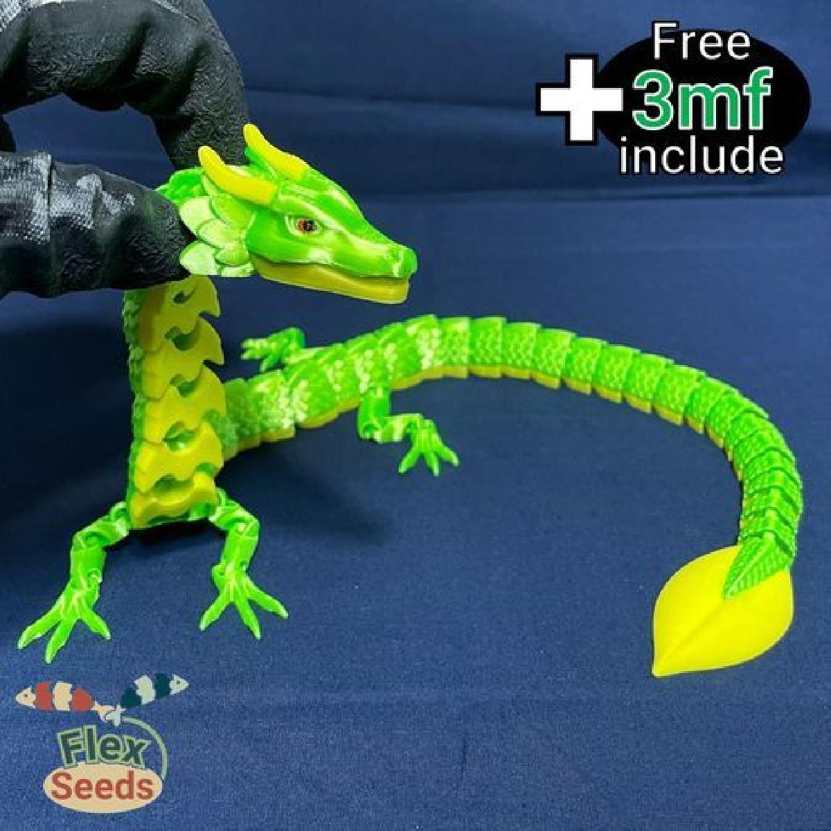Flexi Leaf Dragon (Impressao no local)