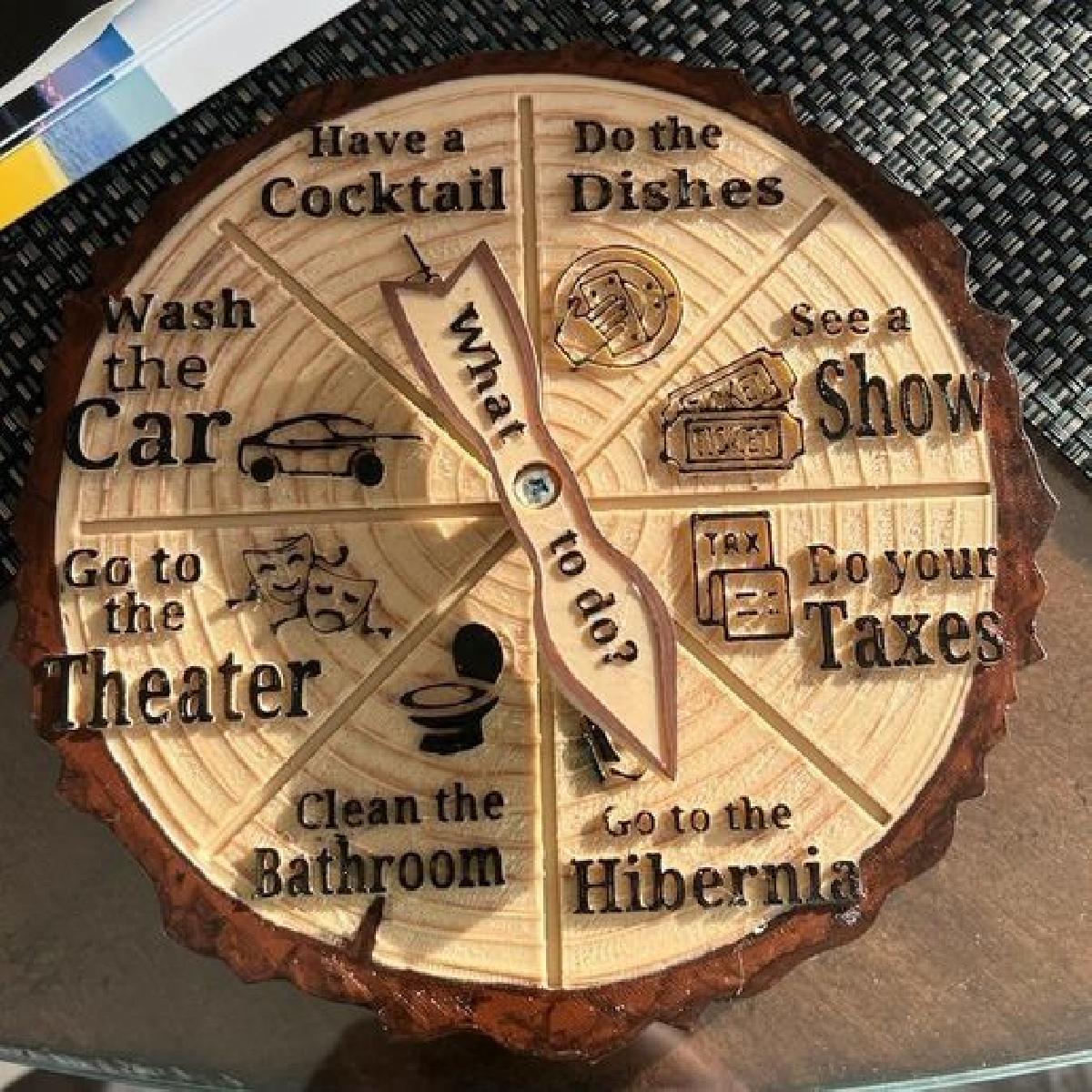 Novo Girador de Tarefas   "O que fazer?"