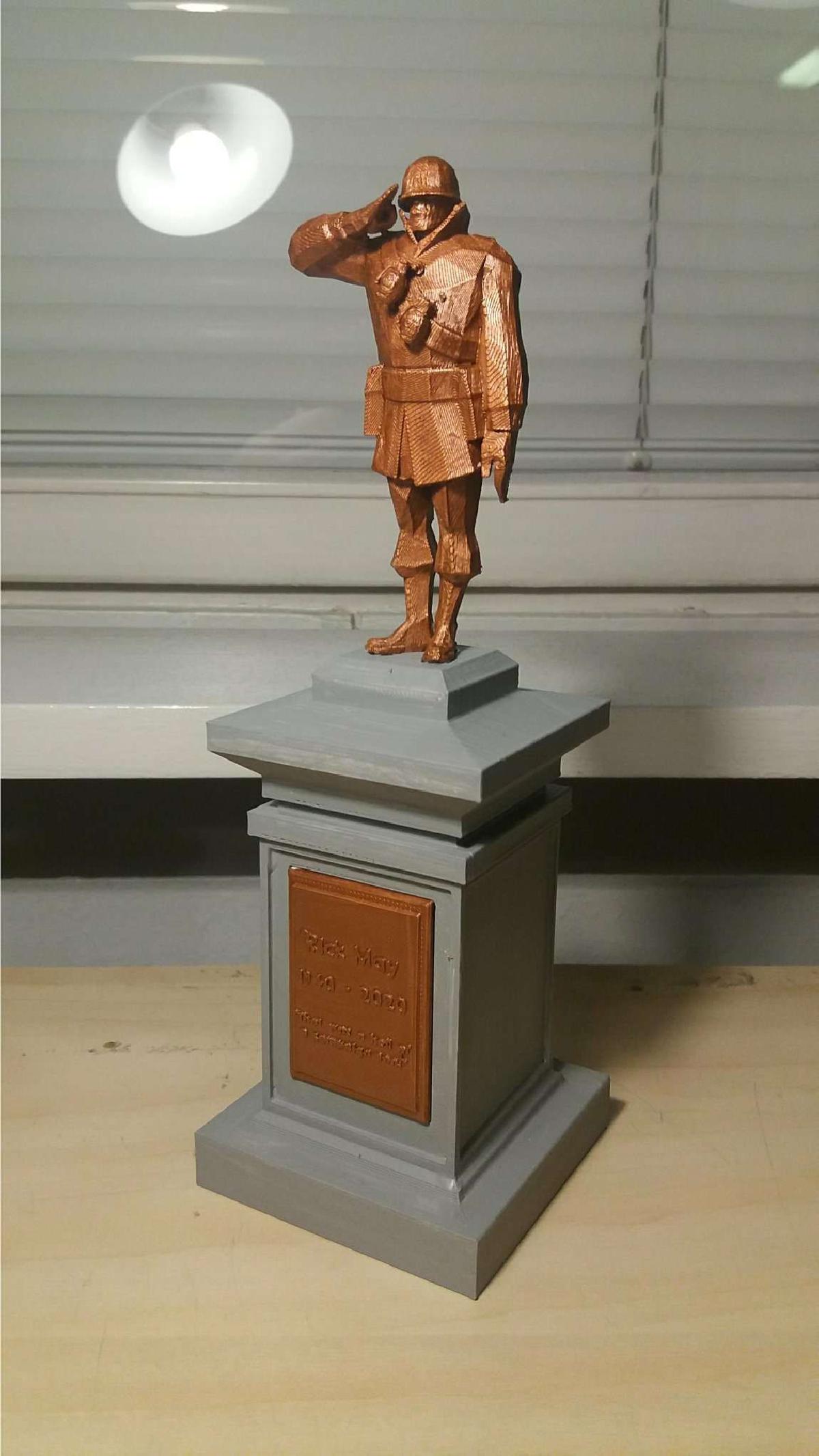 Remix da Estatua do Soldado do Tf2