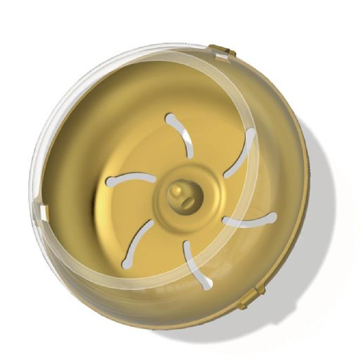 Roda de esteira para hamster de 150mm com suporte.