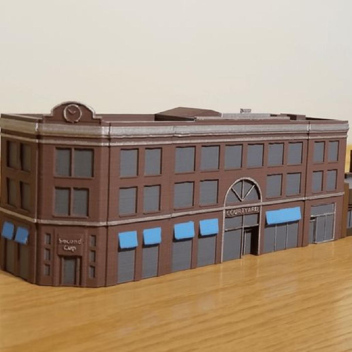 Edificio em Escala N #1 (conjunto)