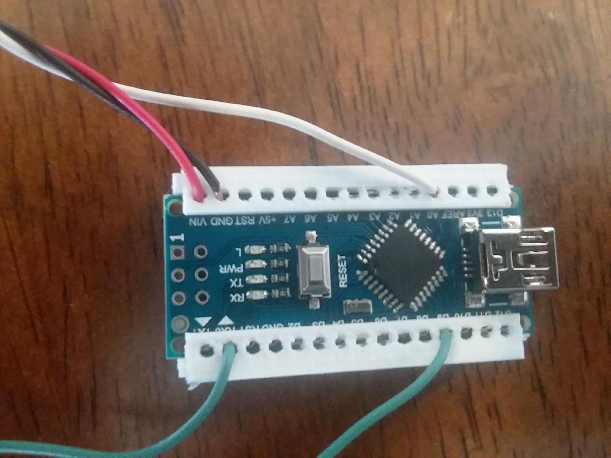 Nano sem solda impresso em 3D