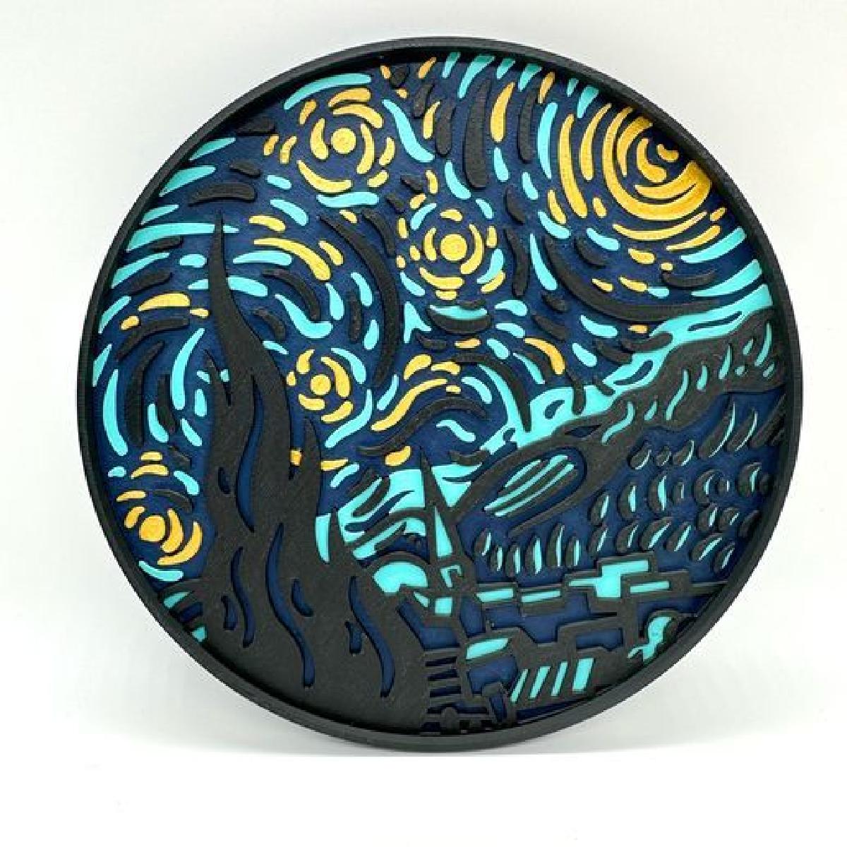 A Noite Estrelada   Vincent van Gogh