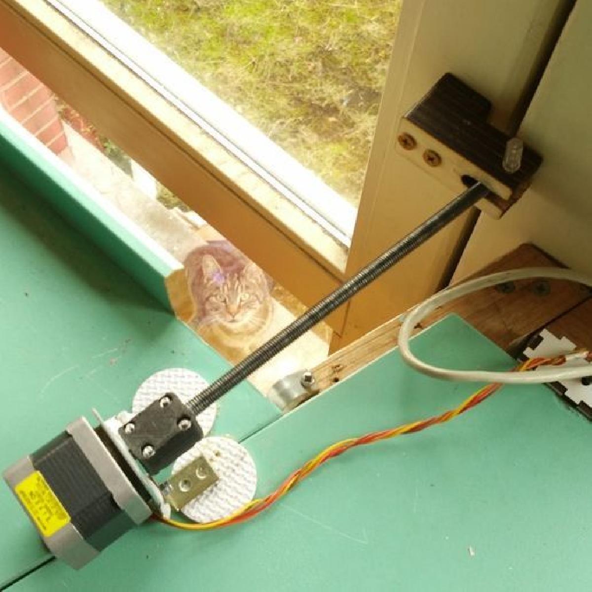 Janela Automatica para Gato
