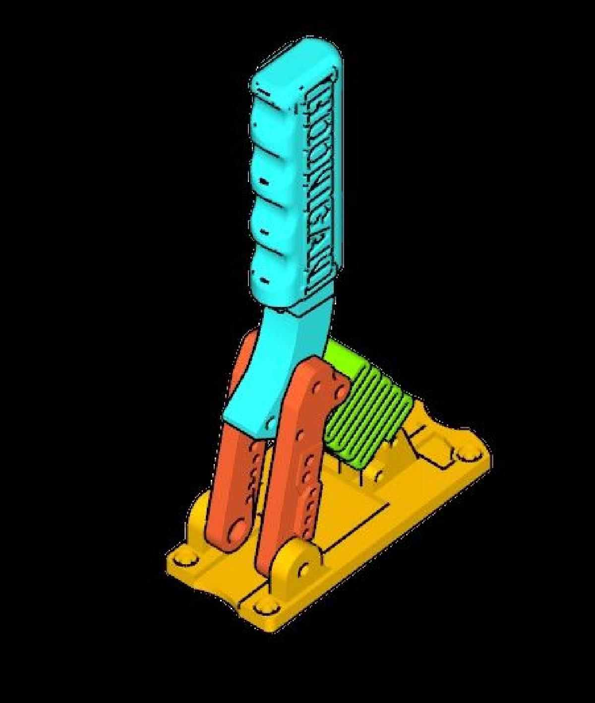 Impressao completa do E brake   freio de mao / Freio de mao