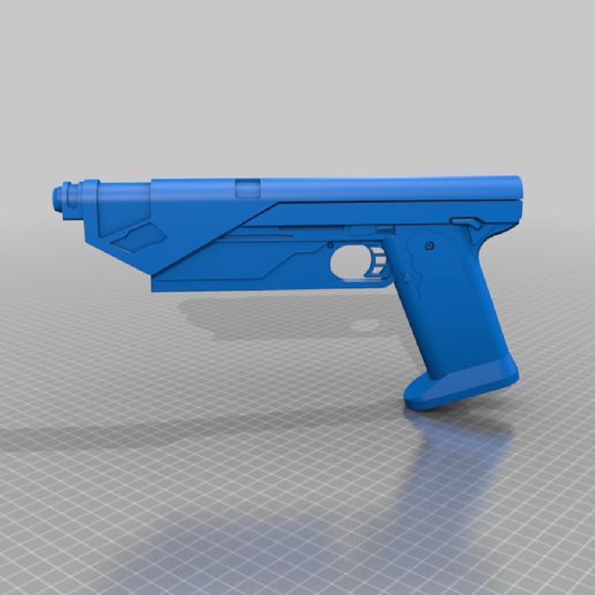 Pistola Blaster Westar 35 de Bo Katan Kryze de O Mandaloriano