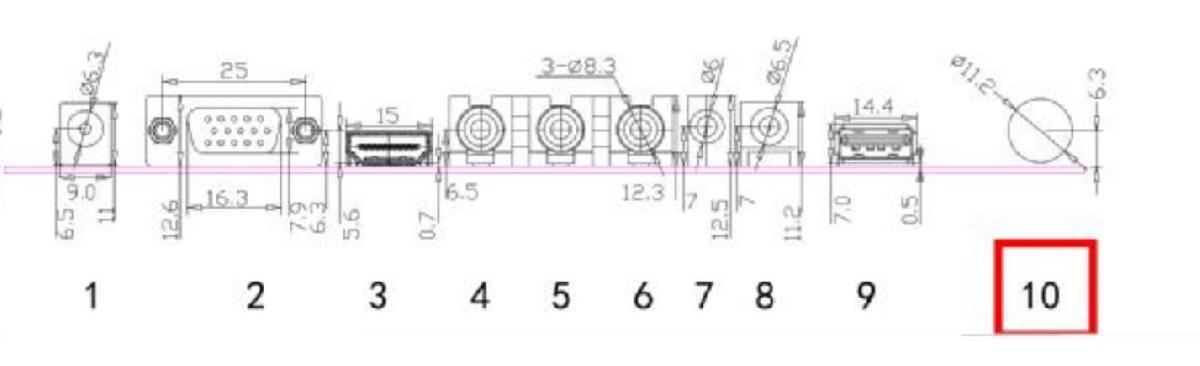 Controlador LCD universal para TV V56 PC/VGA/HDMI/USB