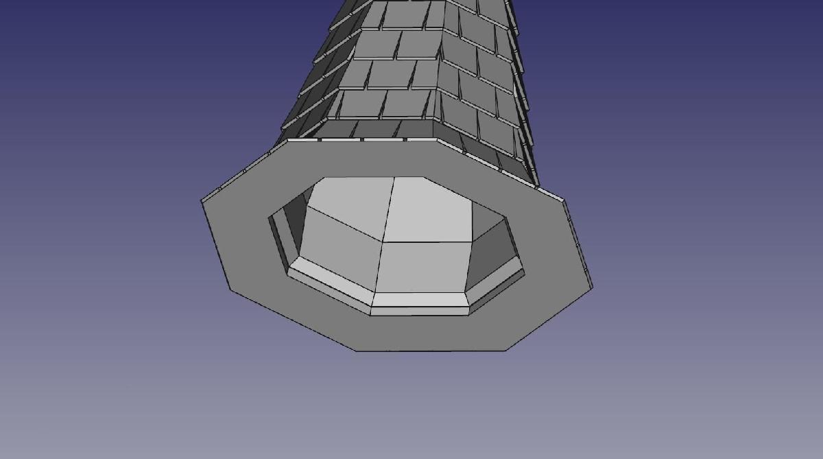 Tower 3x3 octagonal