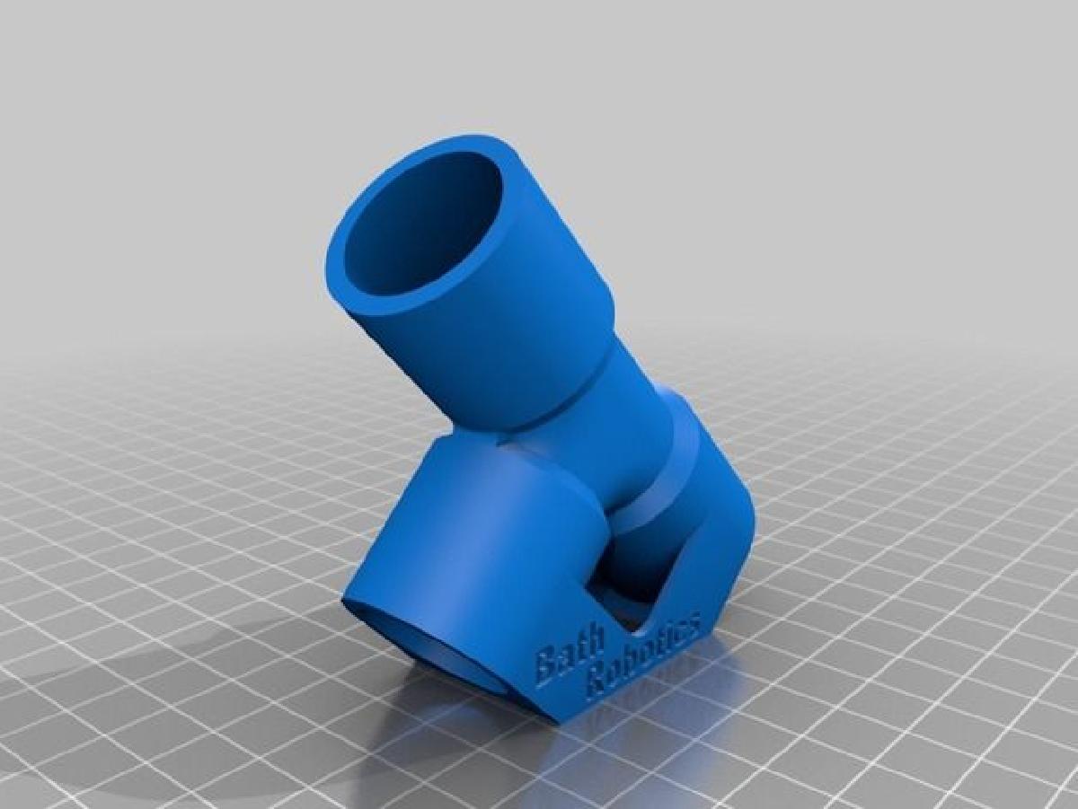 T Piece Ø22mm Tubo de PVC V3 OTIMIZADO