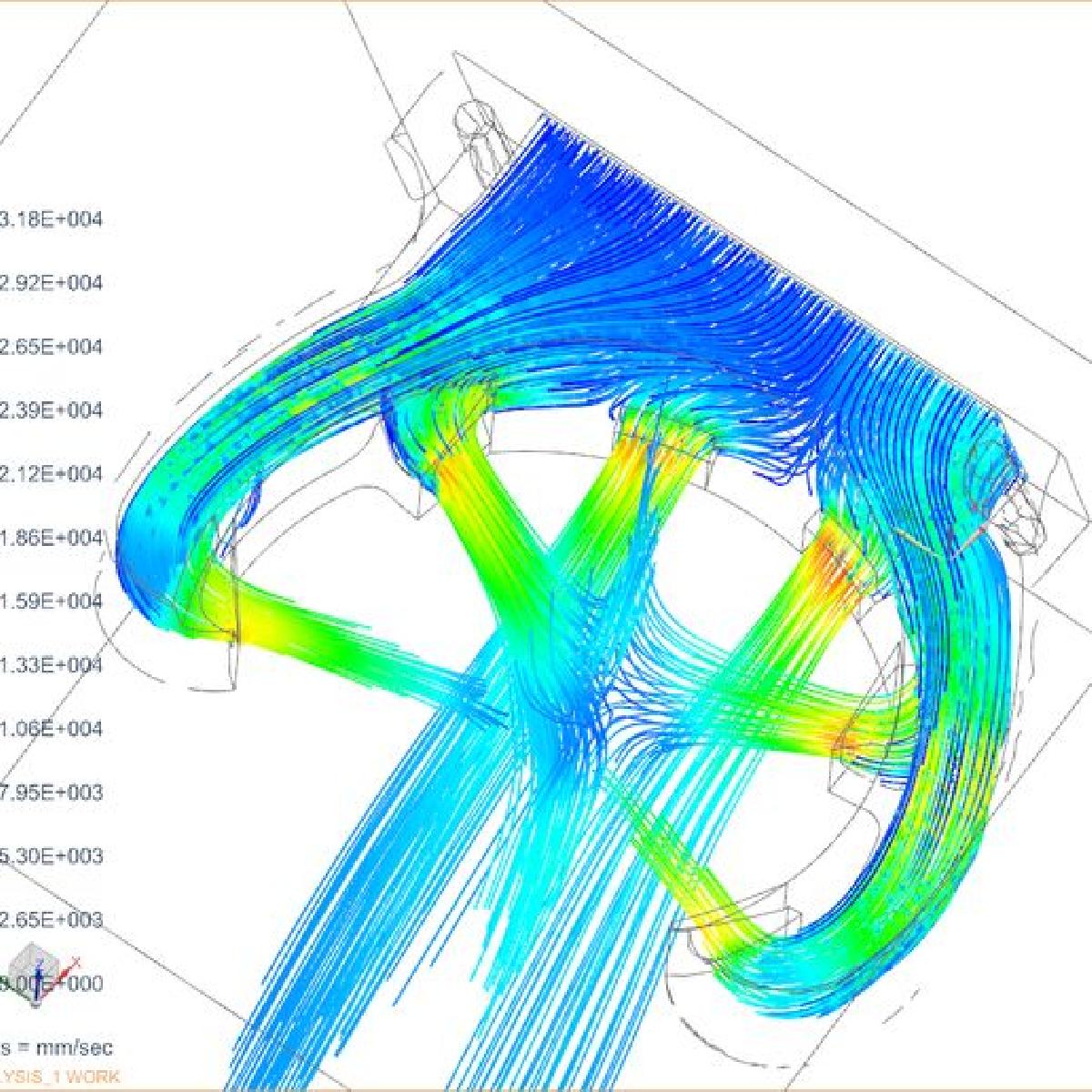 Duto de ventilador do Duplicator D9