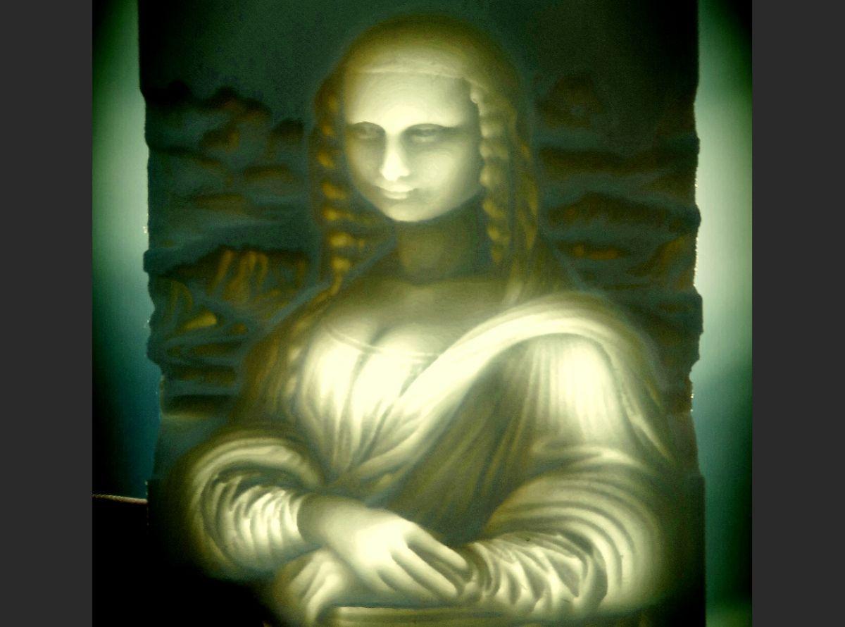 Mona Lisa Lithophane